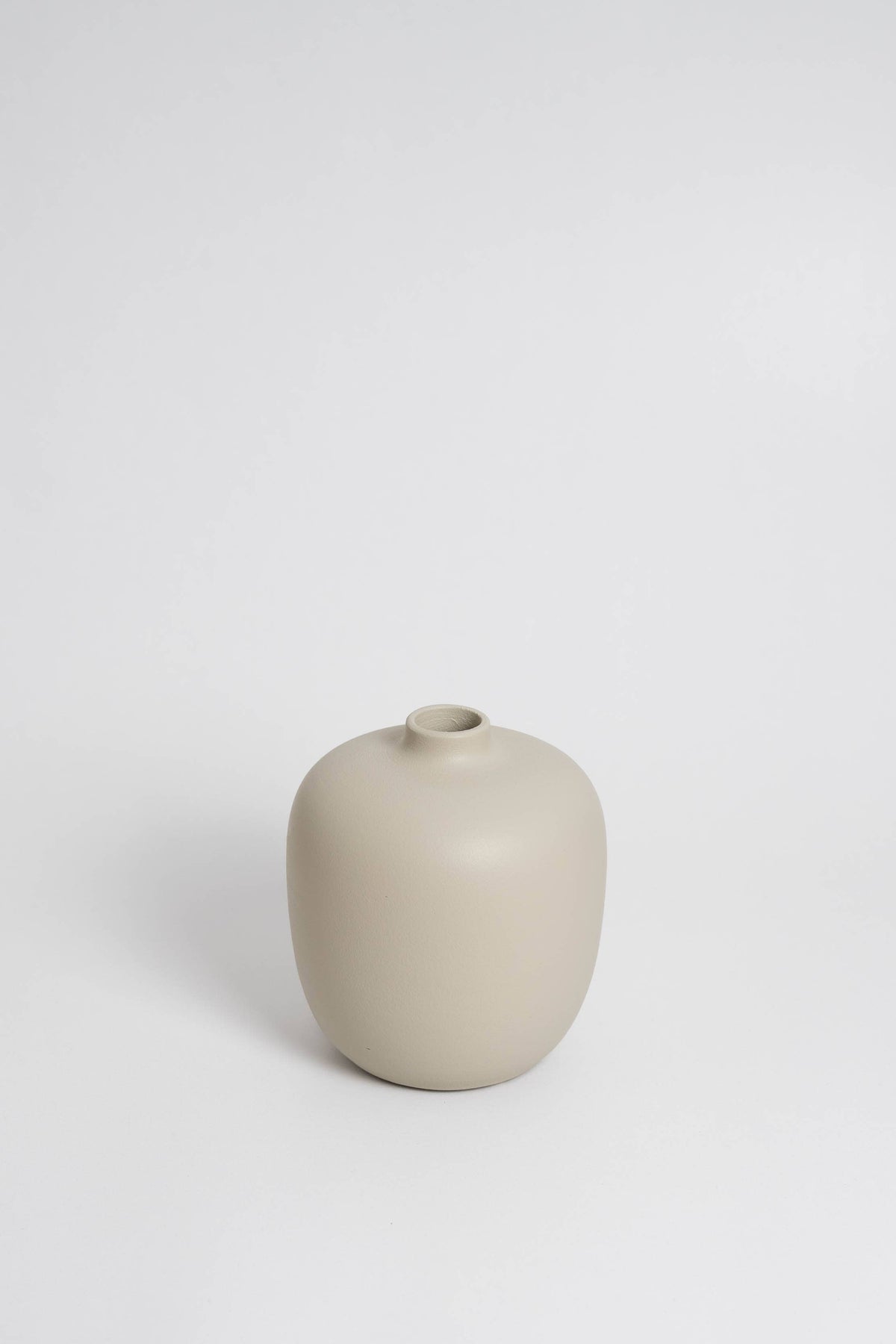 Blanc 05 - Off-White Keramikvase – Minimalistische Wohnkultur – Geschenk
