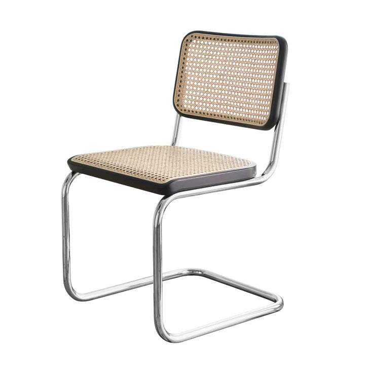 Thonet S32 V Freischwinger schwarz