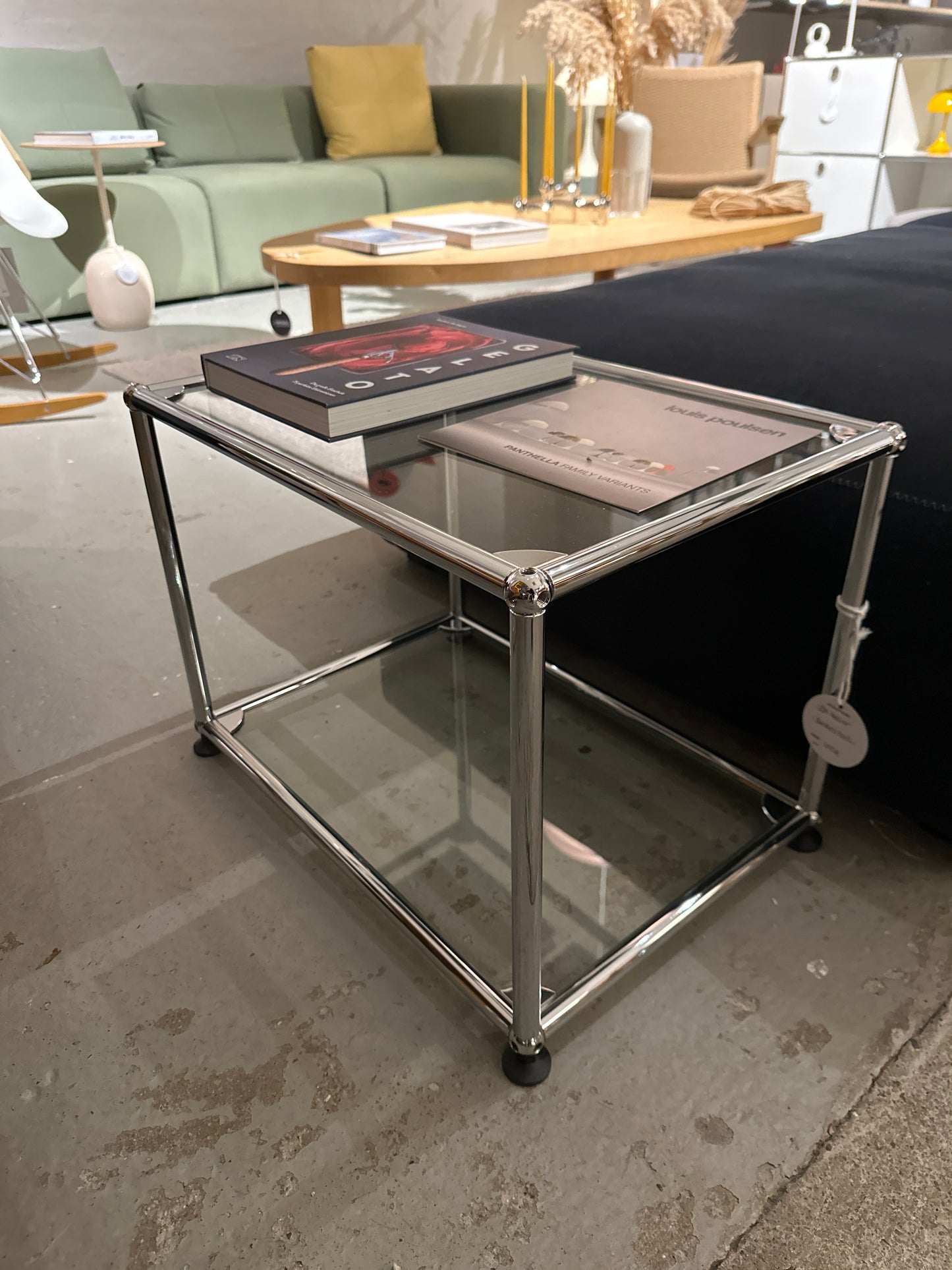USM Beeistelltisch - Glas 50x35