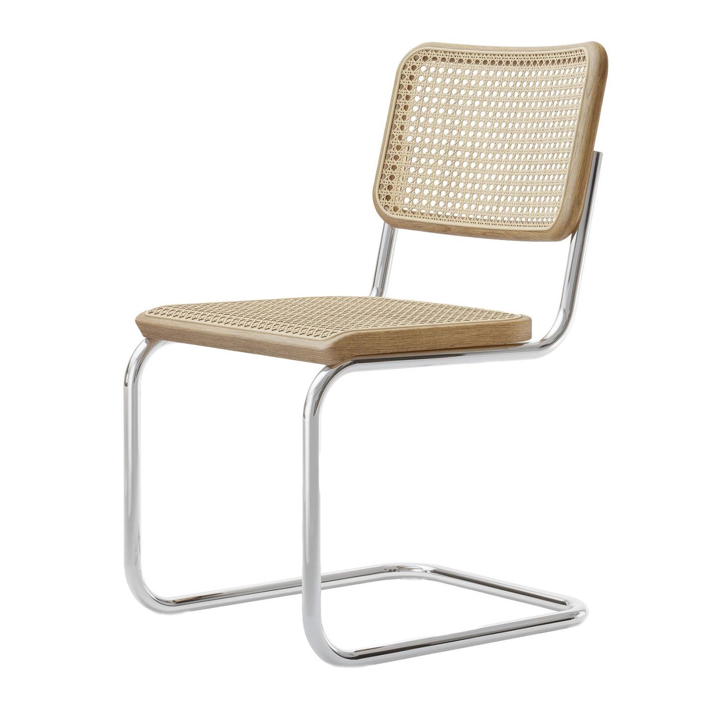 Thonet S32 V Freischwinger, Eiche