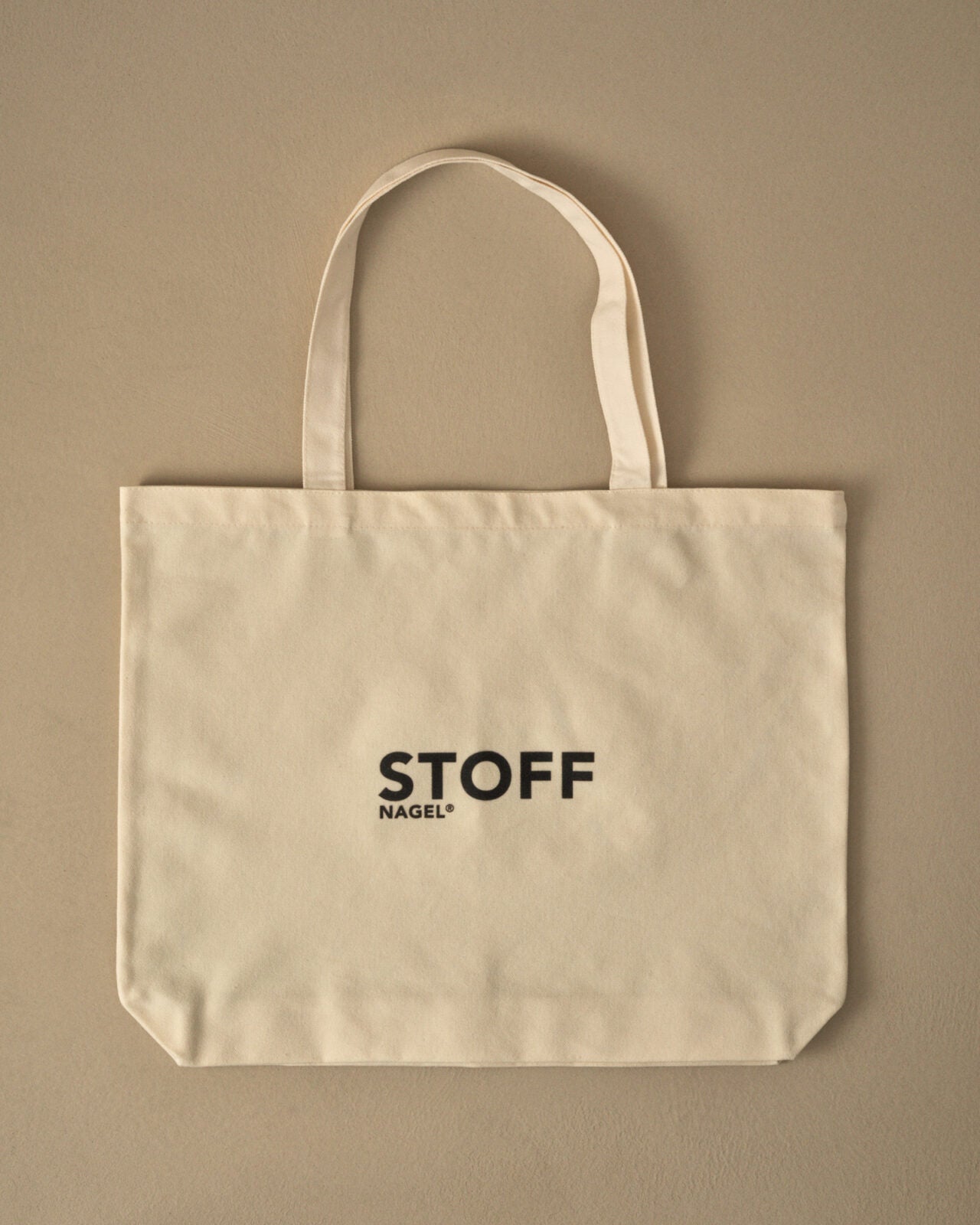 STOFF NAGEL TOTE BAG - off white
