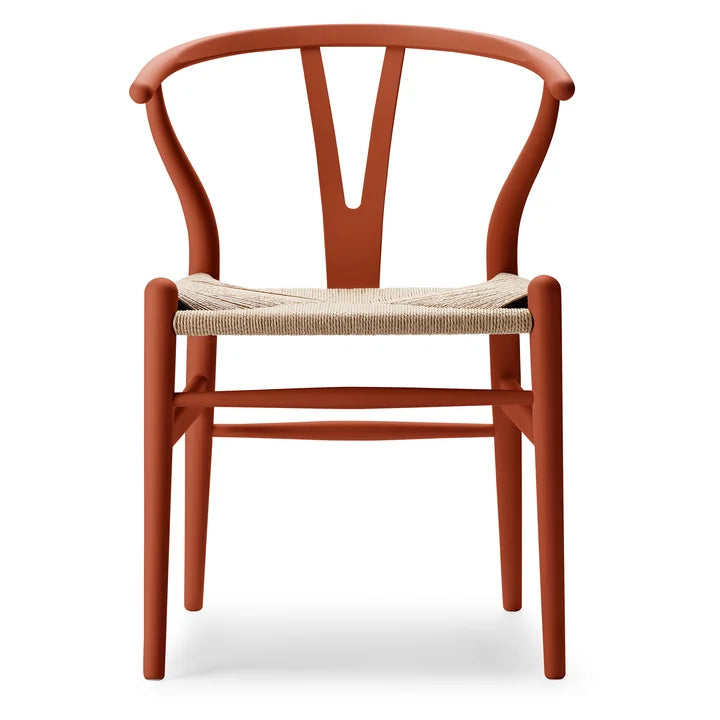 Carl Hansen CH24 Buche lackiert, soft Orange