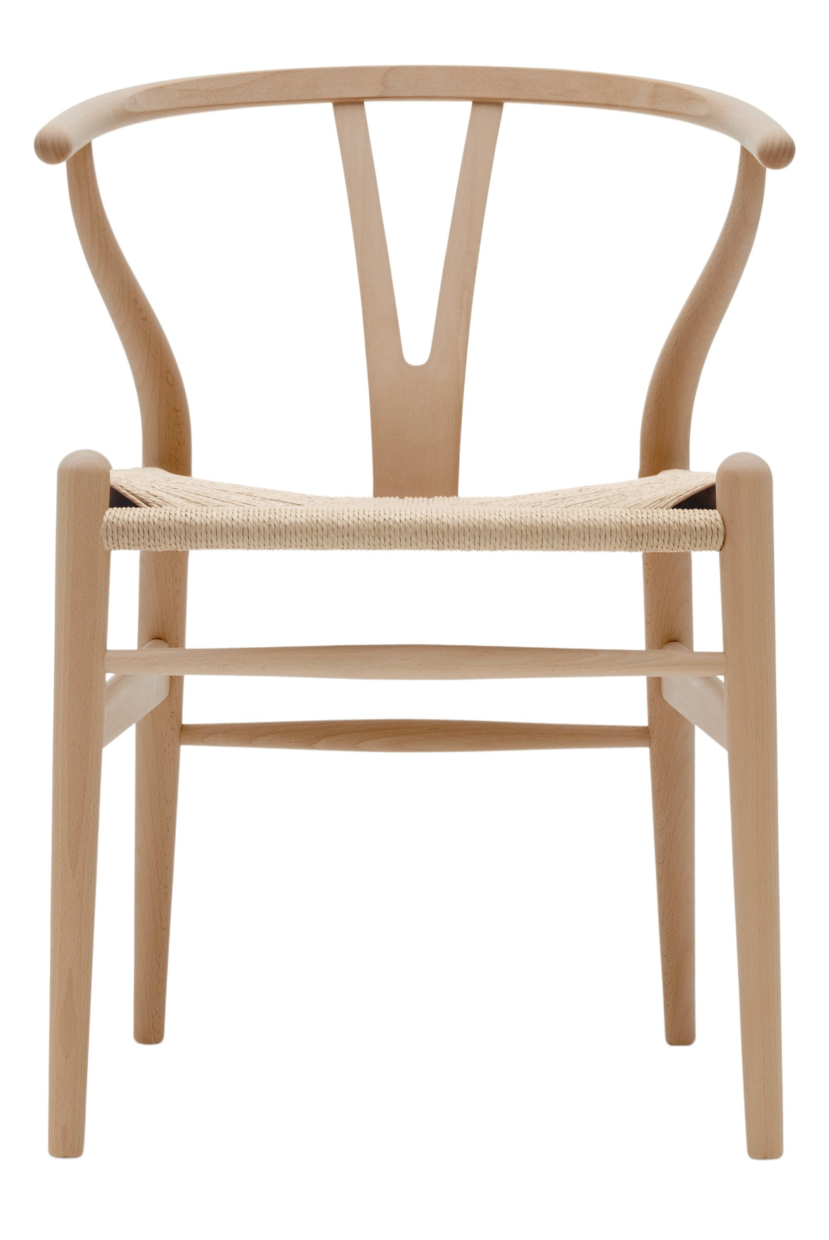 Carl Hansen & Søn CH24 Wishbone Chair – Buche geseift, Naturgeflecht