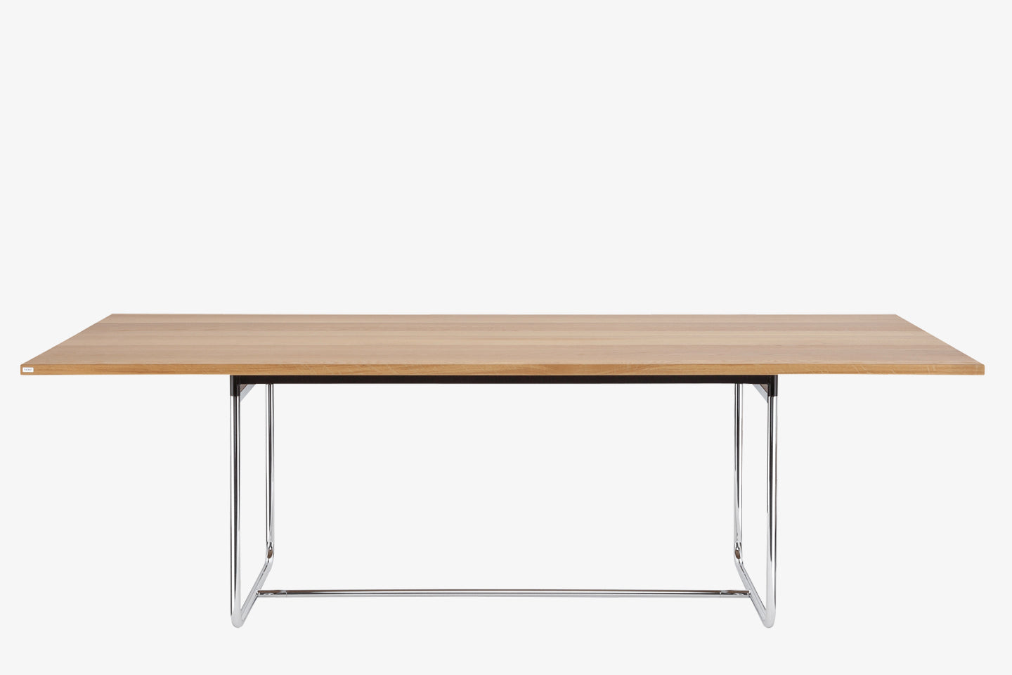 Thonet S 1070 Tisch, 200x100 cm, Eiche aufgehellt