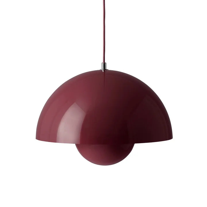 &Tradition - FlowerPot Pendelleuchte VP7 dark plum 37 cm