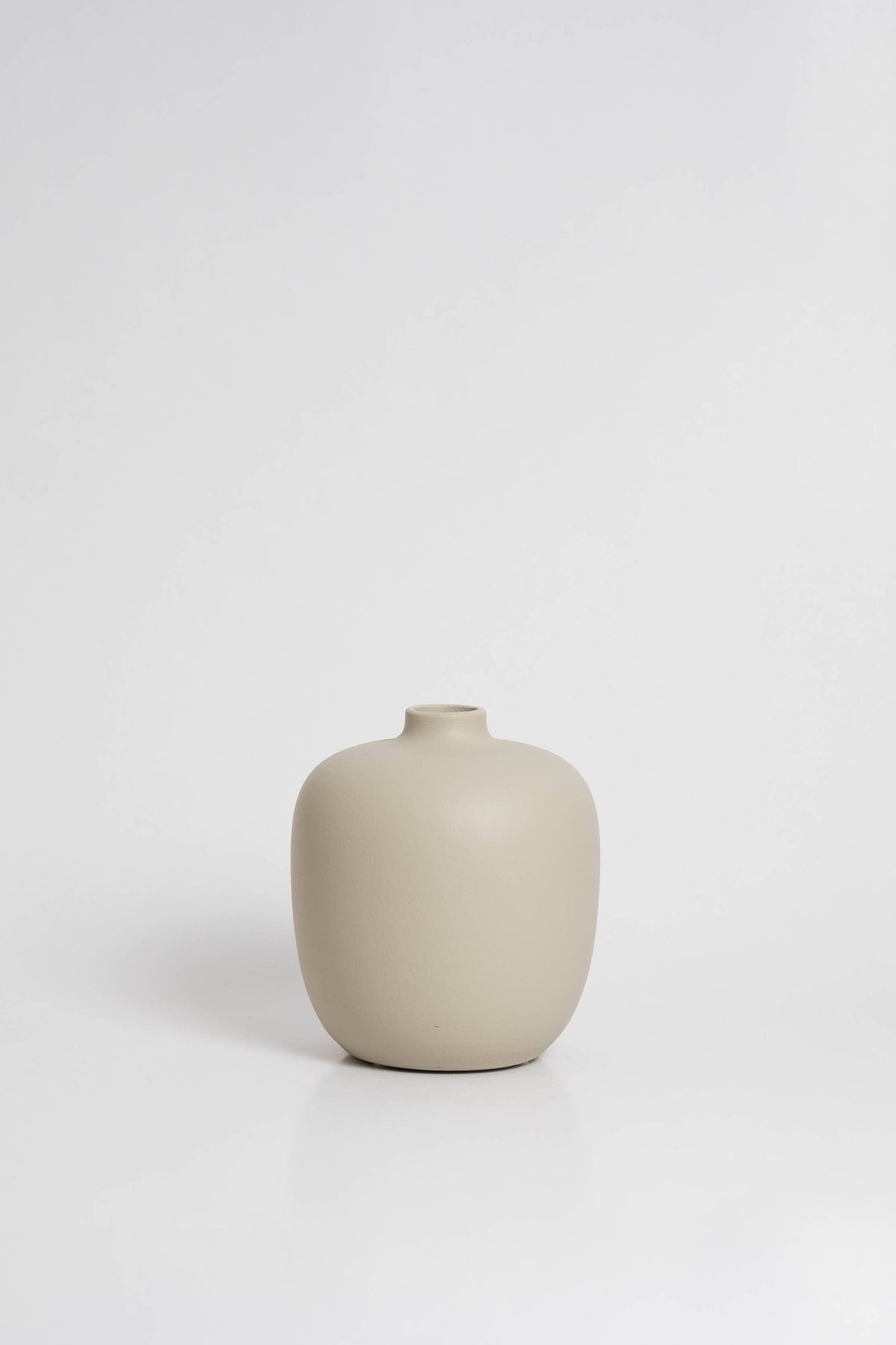 Blanc 05 - Off-White Keramikvase – Minimalistische Wohnkultur – Geschenk