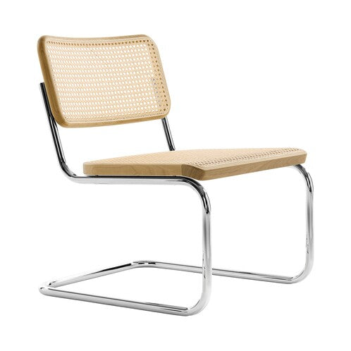 Thonet S32 VL  Sessel Freischwinger, Eiche