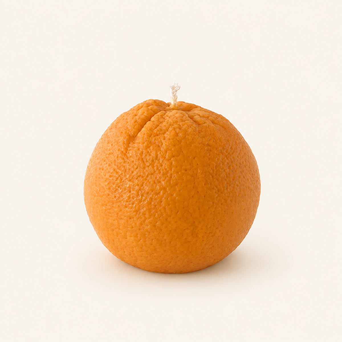 Große Duftkerze in Navel-Orangenform: Orangen / Blutzirange / Einzelne Orange