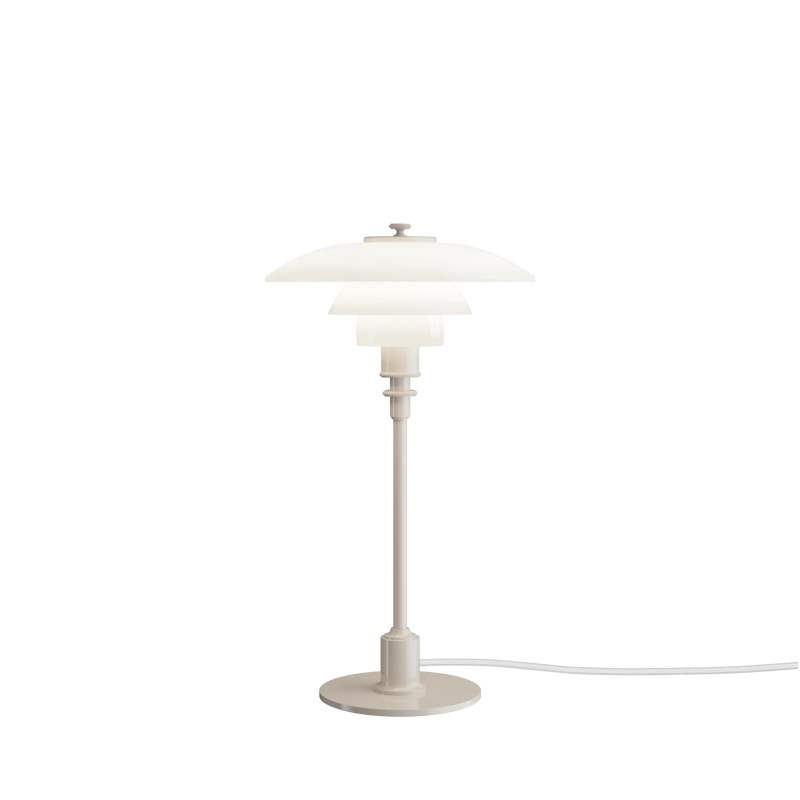 Louis Poulsen PH 2/1 Table Lamp - Glossy Beige