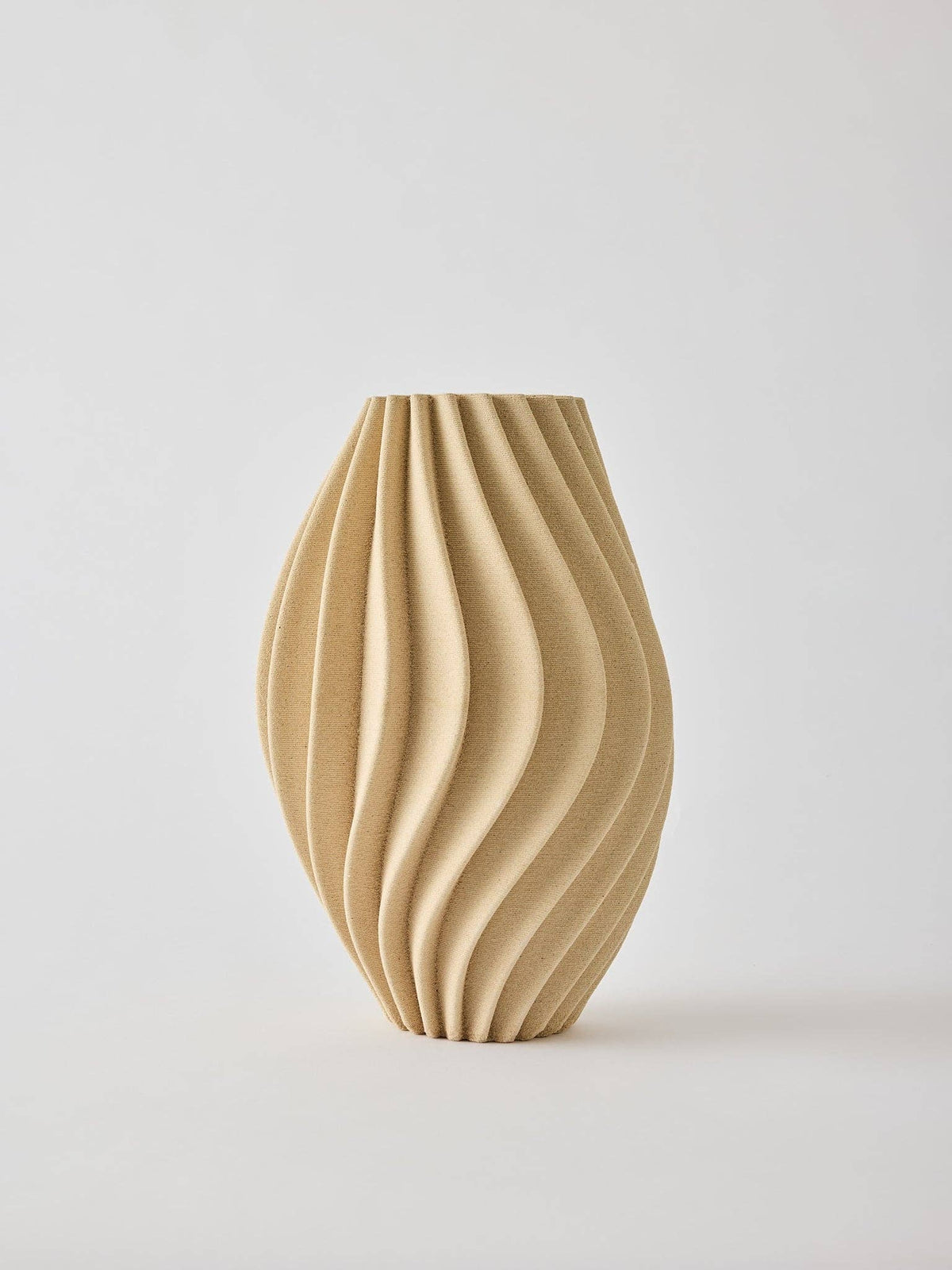 Vento-Vase: Sand / S