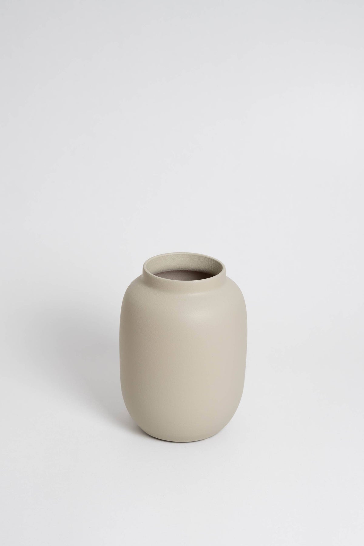 Blanc 04 - Off-White Vase – ideal für Trockenblumen