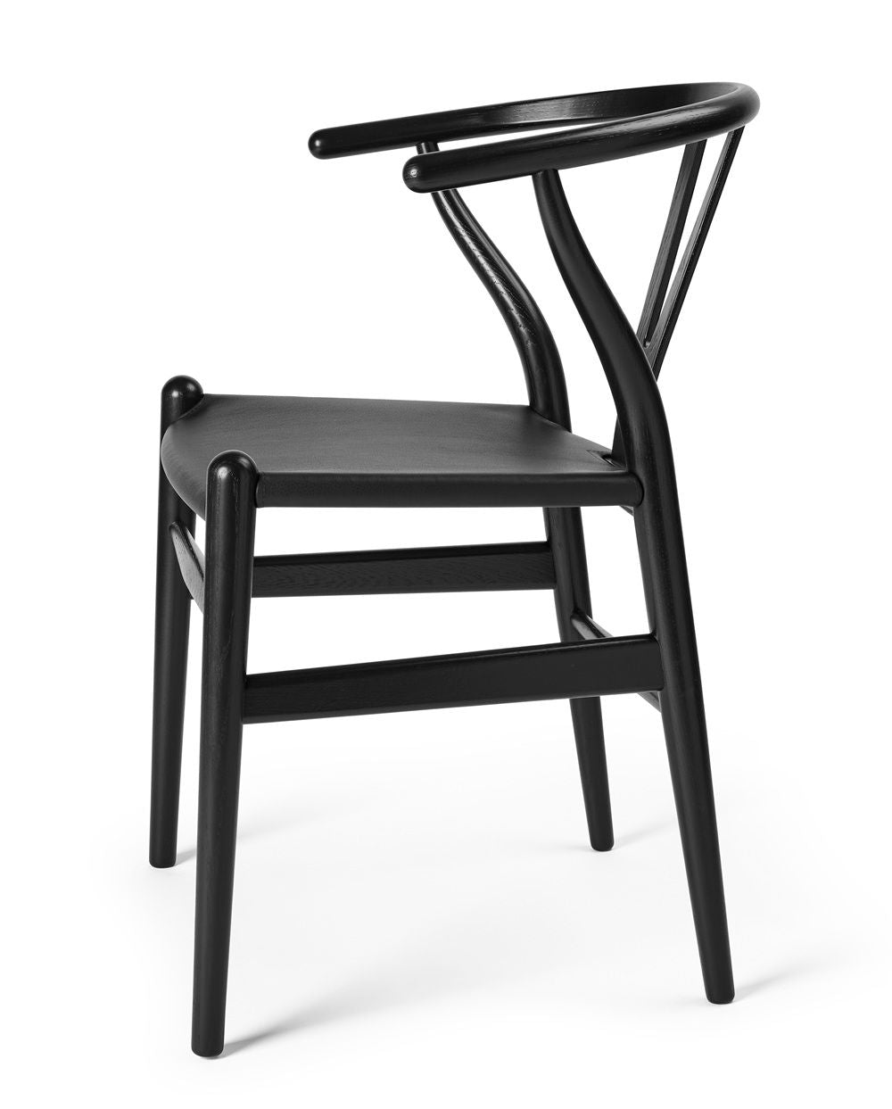 Carl Hansen & Søn CH24P Wishbone Chair – Eiche geschwärzt / thor 301 sand