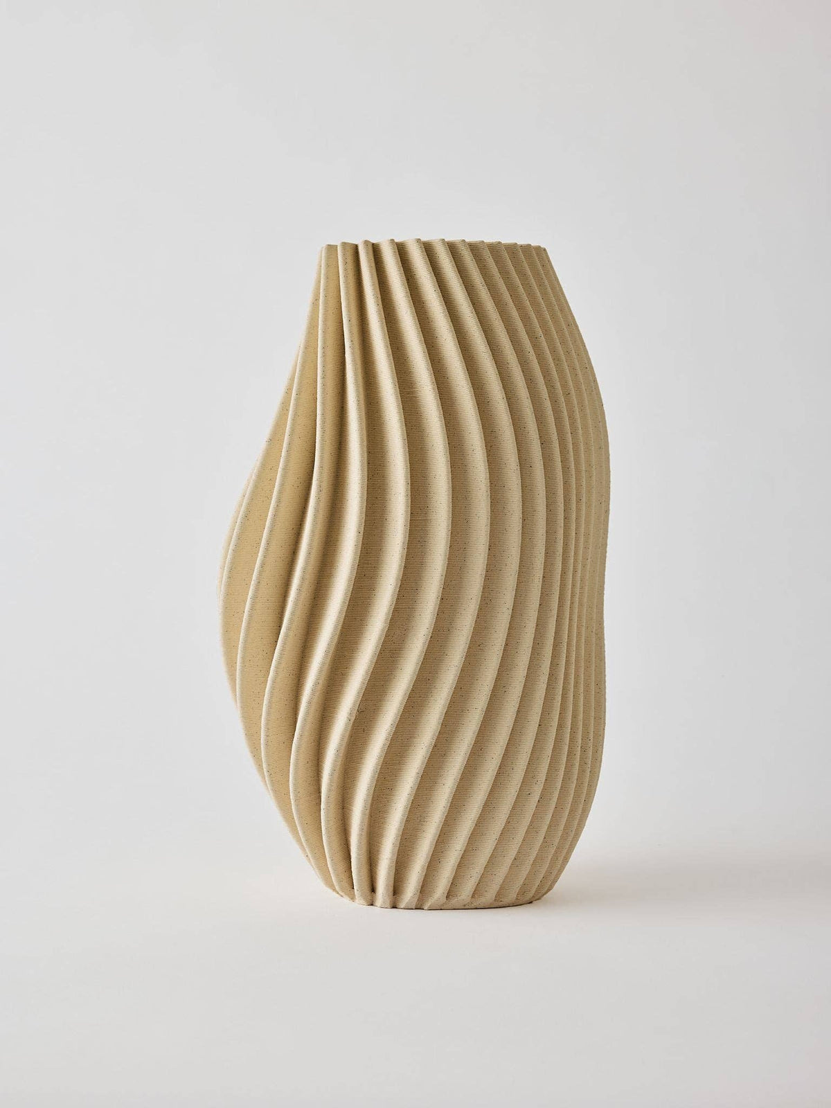 Vento-Vase: Sand / S