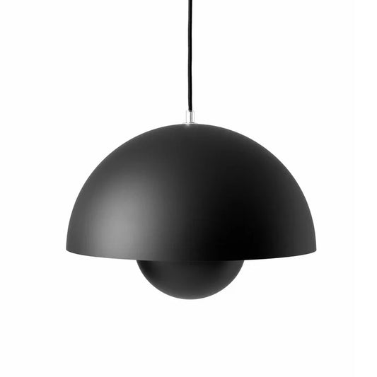 &Tradition - FlowerPot Pendelleuchte VP7 matt black 37 cm