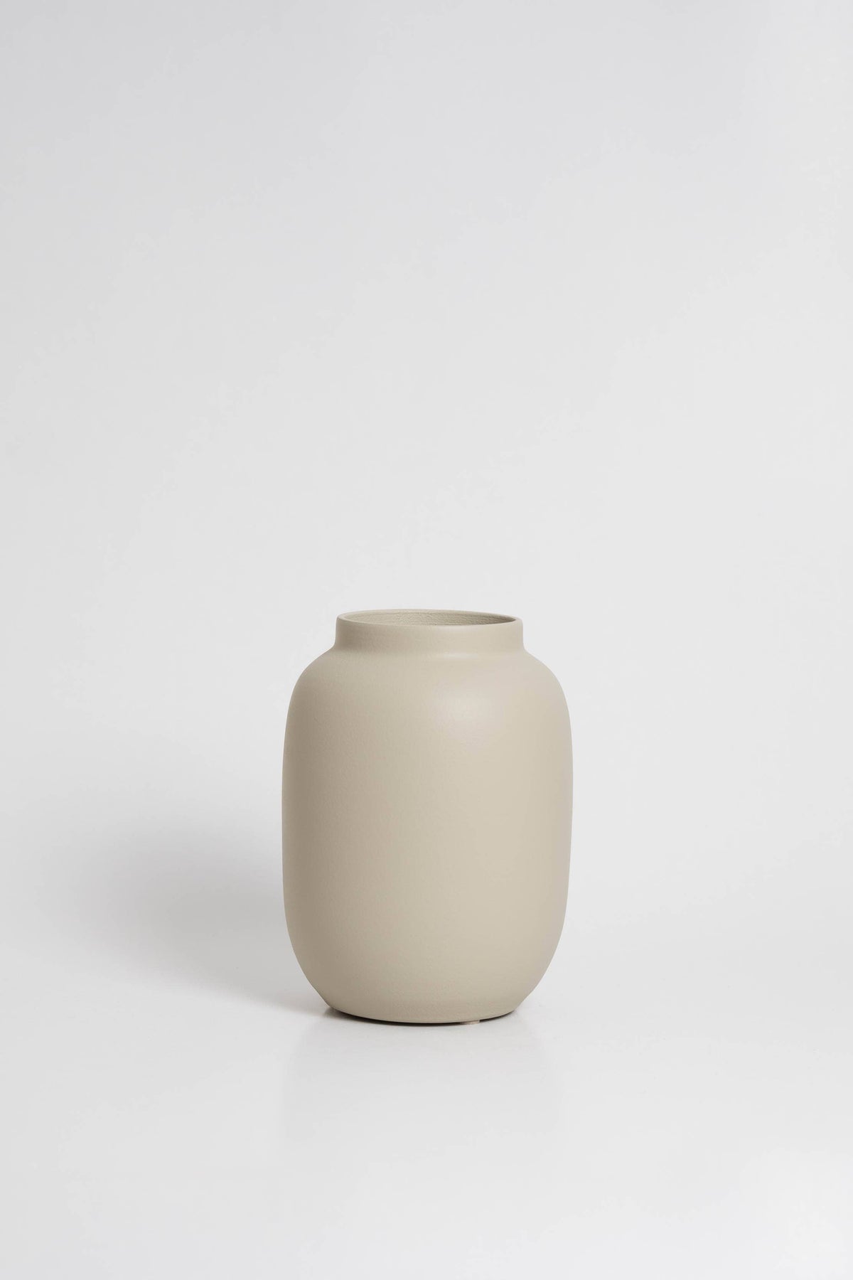 Blanc 04 - Off-White Vase – ideal für Trockenblumen