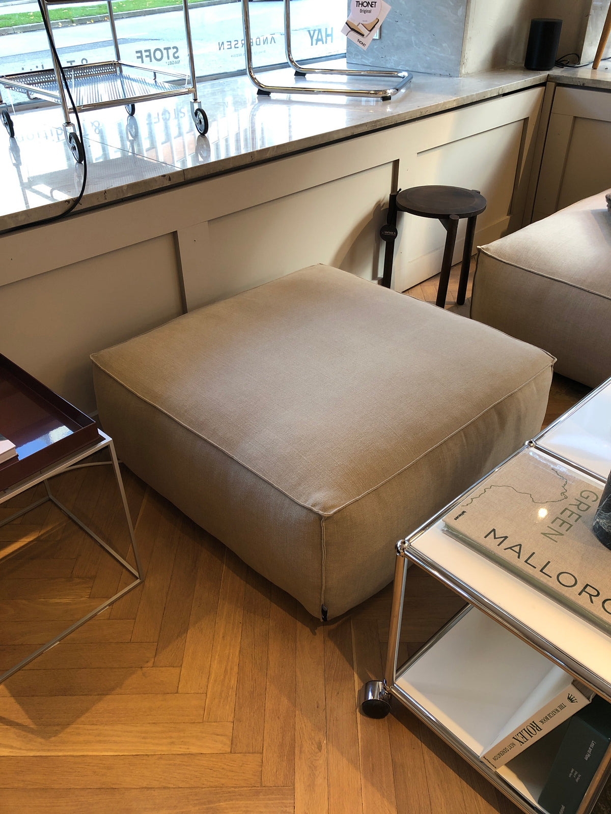 HAY Mags soft Ottoman XS removable cover - Linara 216