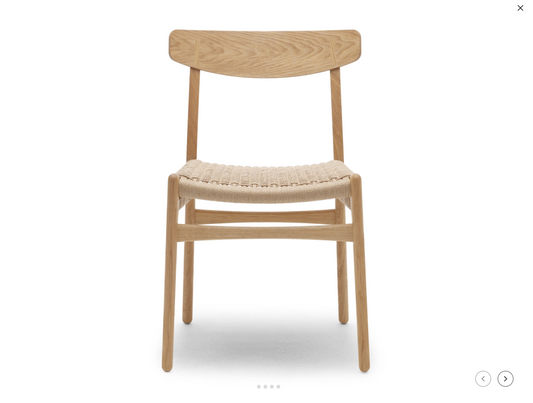 CARL HANSEN & SØN - CH23 -Eiche geölt Natur
