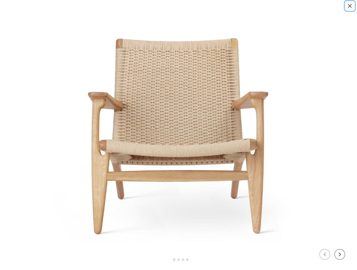 Carl Hansen - CH25 Sessel, Eiche geölt