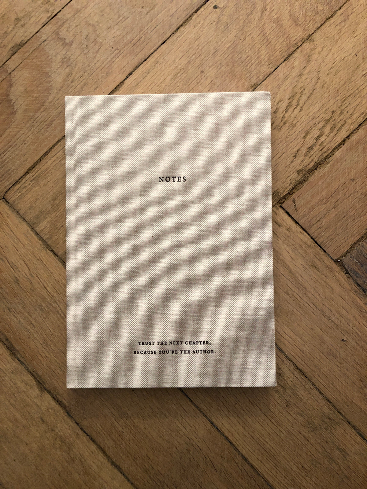 Notizbuch natural Linen