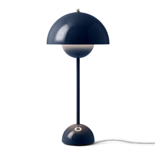 VP3  steel blue - &Tradition - FlowerPot Tischleuchte
