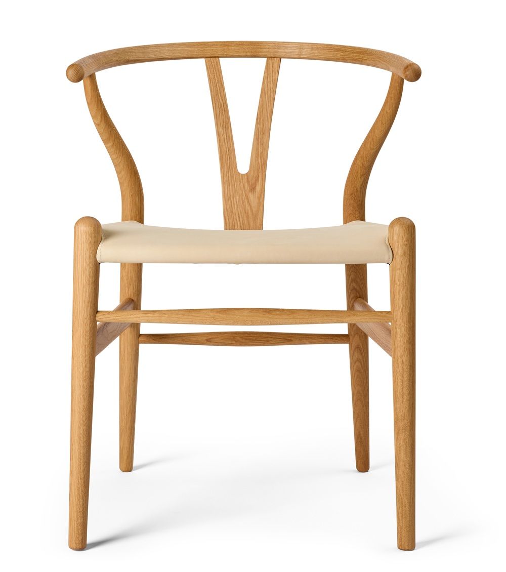 Carl Hansen & Søn CH24P Wishbone Chair – Eiche geölt / terra 20364 sand