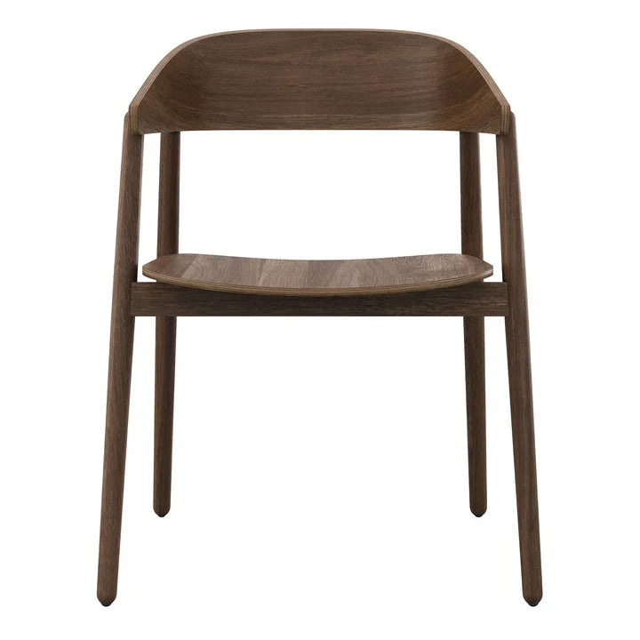 Esstischstuhl von Andersen Furniture AC2 Chair / Wooden Seat Eiche geräuchert