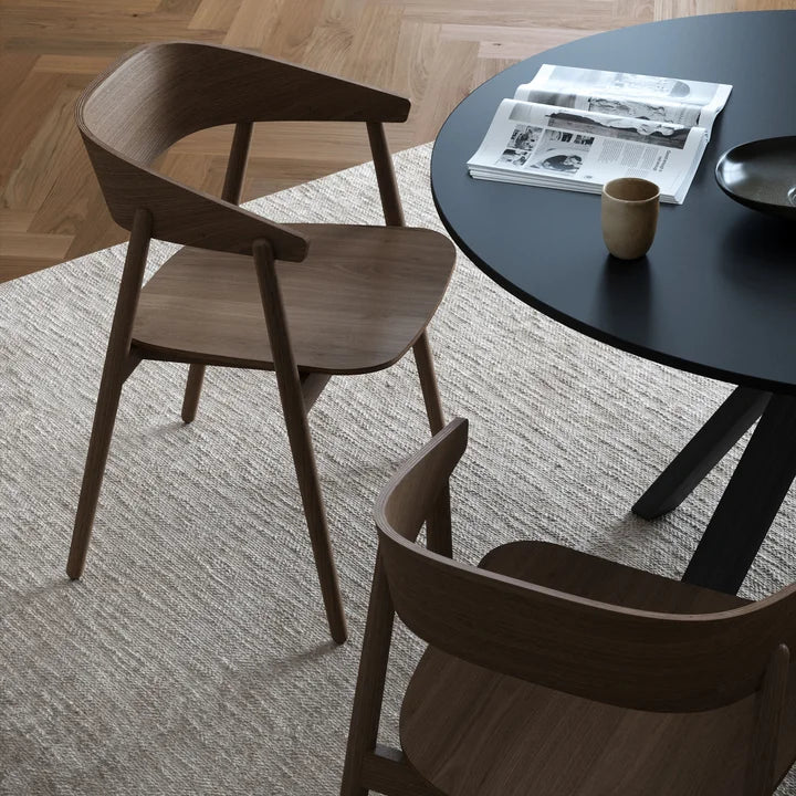 Esstischstuhl von Andersen Furniture AC2 Chair / Wooden Seat Eiche geräuchert