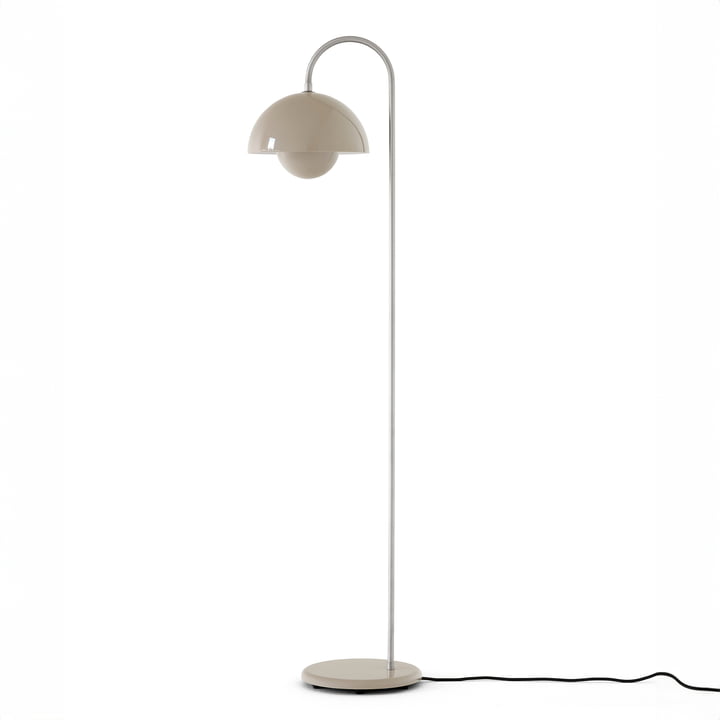 &Tradition - FlowerPot Stehleuchte VP12 - Grey Beige