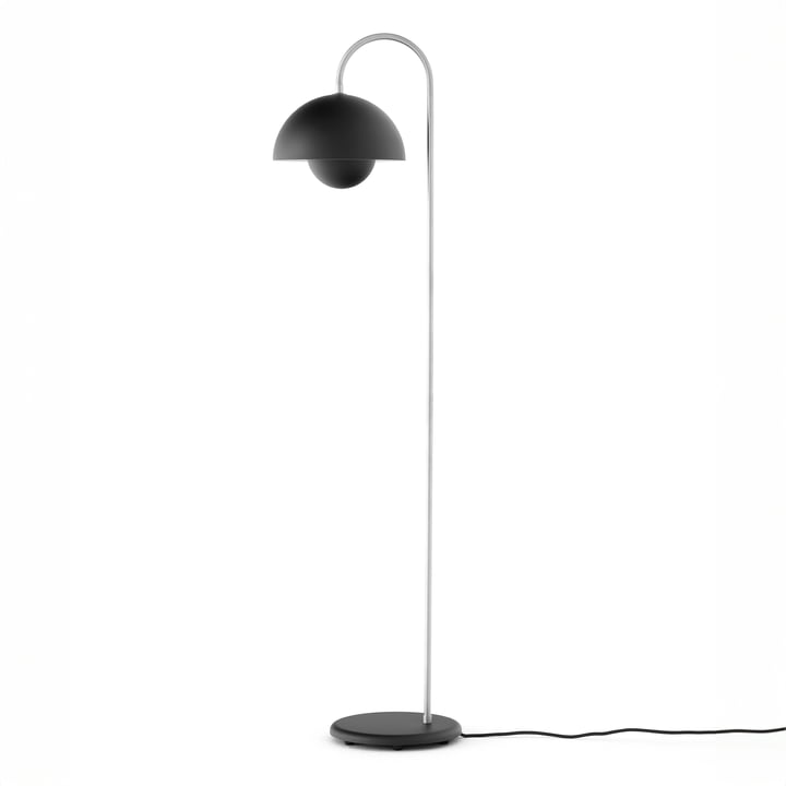 &Tradition - FlowerPot Stehleuchte VP12 - Matt Black-