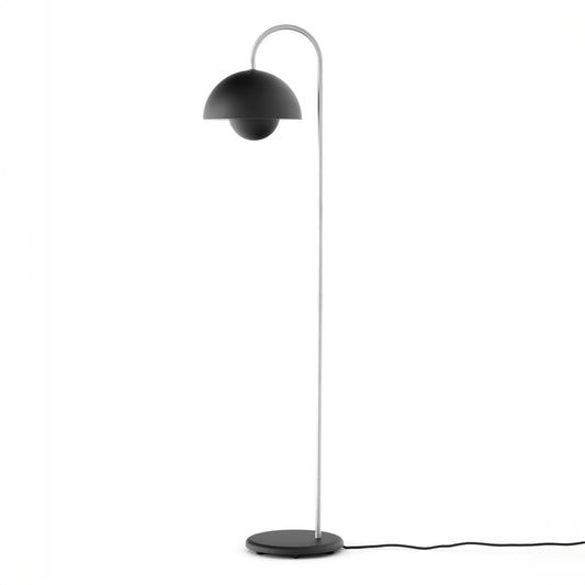 &Tradition - FlowerPot Stehleuchte VP12 - Matt Black-