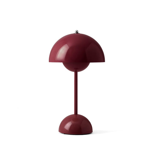 VP9 Dark Plum - &Tradition - Flowerpot Akku Tischleuchte