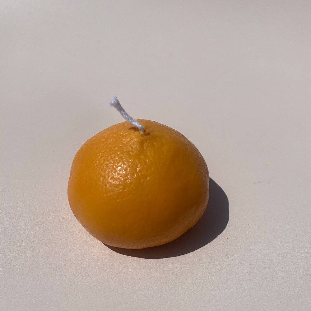 Mandarinen-Kerze aus der Farmers Market Kollektion: Orangen / Blutzirange / Einzelne Mandarine