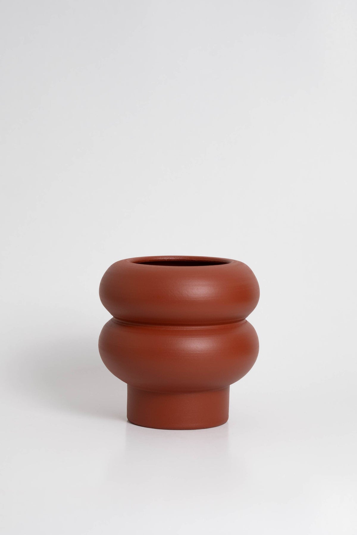 Ripple-Vase klein – Terrakotta – Perfekt für Blumen | Herbst