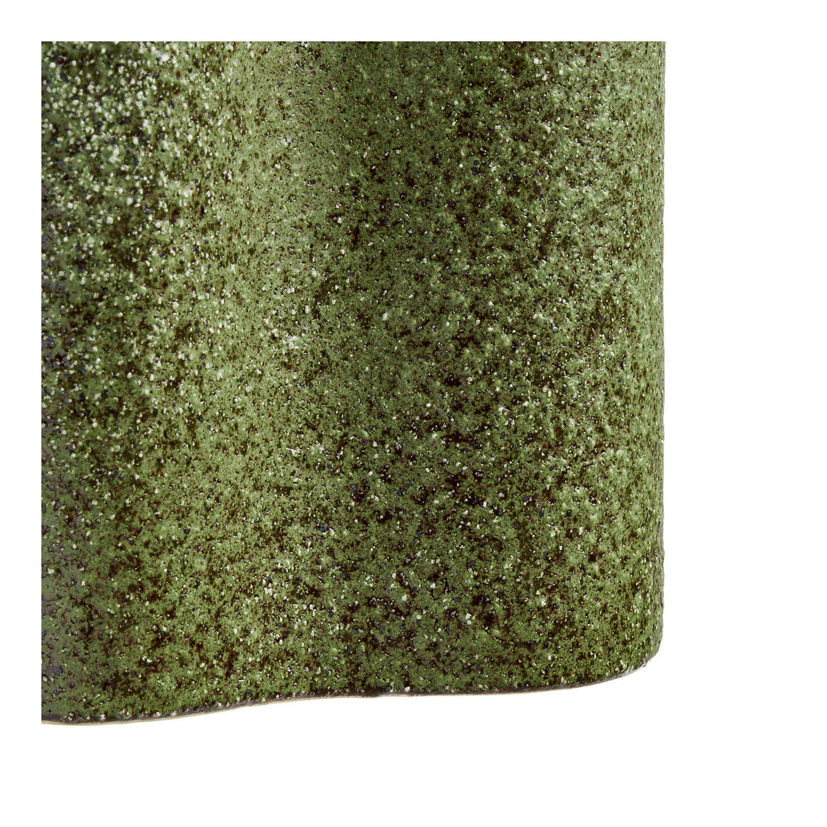 Vase, Keramik, Waldnachtgrün, 14,5 × 19 × 14,5 cm: Dark Forest Green / Ceramic