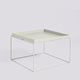 TRAY TABLE-COFFEE L60 X W60 X H39-WARM GREY POWDER COATED STEEL