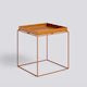 TRAY TABLE-MEDIUM L40 X W40 X H44-TOFFEE POWDER COATED STEEL